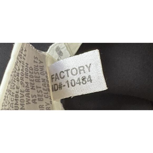 Vintage Express Slip Dress Sz 5/6 Black Floral 90s Y2K Grunge Cottagecore Fairy - Picture 9 of 9